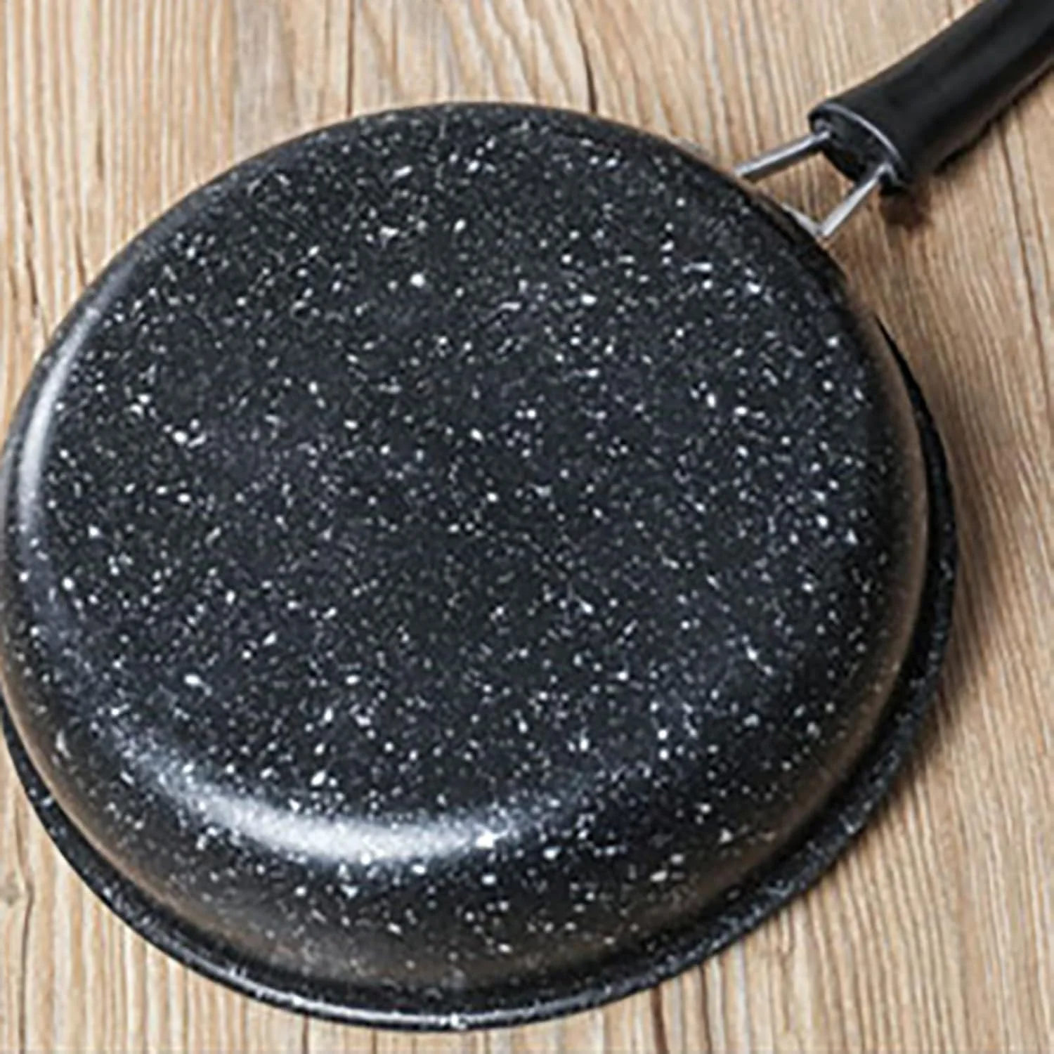 تابه نچسب نورنسی برای تخم مرغ، تابه کوچک املت برای فر گریل، تابه کف صاف برای سرخ کردن پنکیک، استیک و تخم مرغ، سازگار با اجاق گاز و القایی (14 سانتی متر)