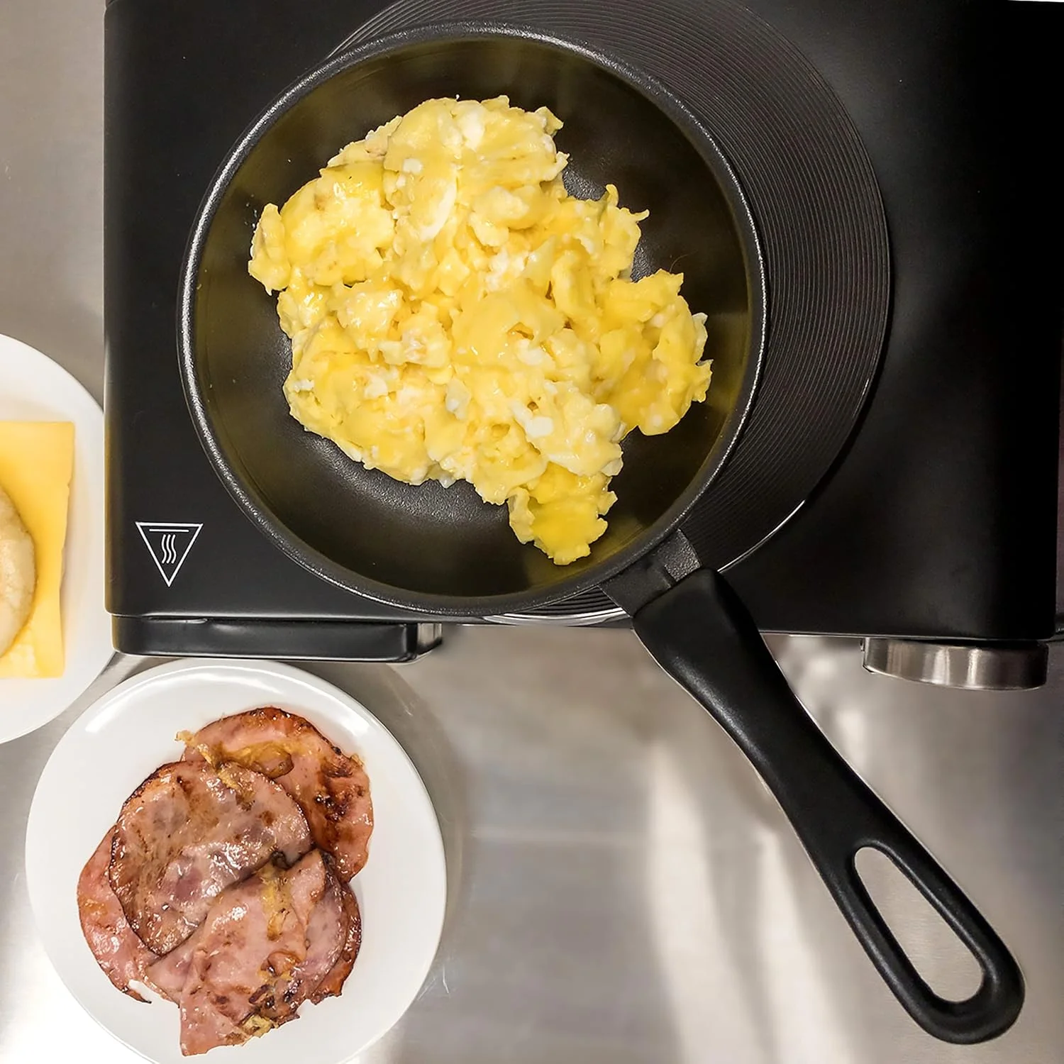 تابه کوچک نچسب نورپرو، 6 اینچ، فولاد کربنی نو