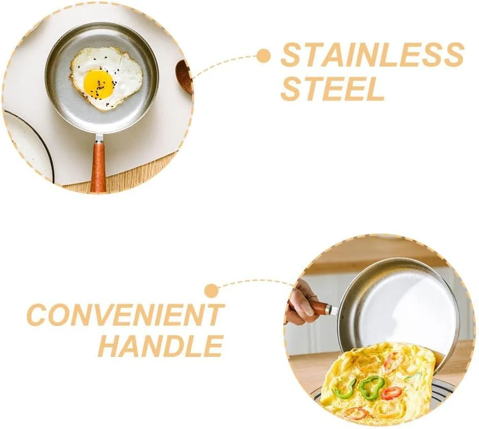 تابه کوچک نچسب 12 سانتی متری برای تخم مرغ و پنکیک، تابه کوچک قابل حمل با دسته، ایده آل برای آشپزی در آشپزخانه، کمپینگ، مسافرت، تابه کوچک سبک وزن تابه کوچک نچسب 12 سانتی متری برای تخم مرغ و پنکیک، تابه کوچک قابل حمل با دسته، ایده آل برای آشپزی در آشپزخانه، کمپینگ، مسافرت، تابه کوچک سبک وزن