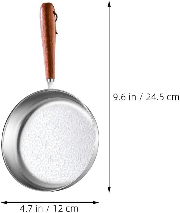 تابه کوچک نچسب 12 سانتی متری برای تخم مرغ و پنکیک، تابه کوچک قابل حمل با دسته، ایده آل برای آشپزی در آشپزخانه، کمپینگ، مسافرت، تابه کوچک سبک وزن تابه کوچک نچسب 12 سانتی متری برای تخم مرغ و پنکیک، تابه کوچک قابل حمل با دسته، ایده آل برای آشپزی در آشپزخانه، کمپینگ، مسافرت، تابه کوچک سبک وزن