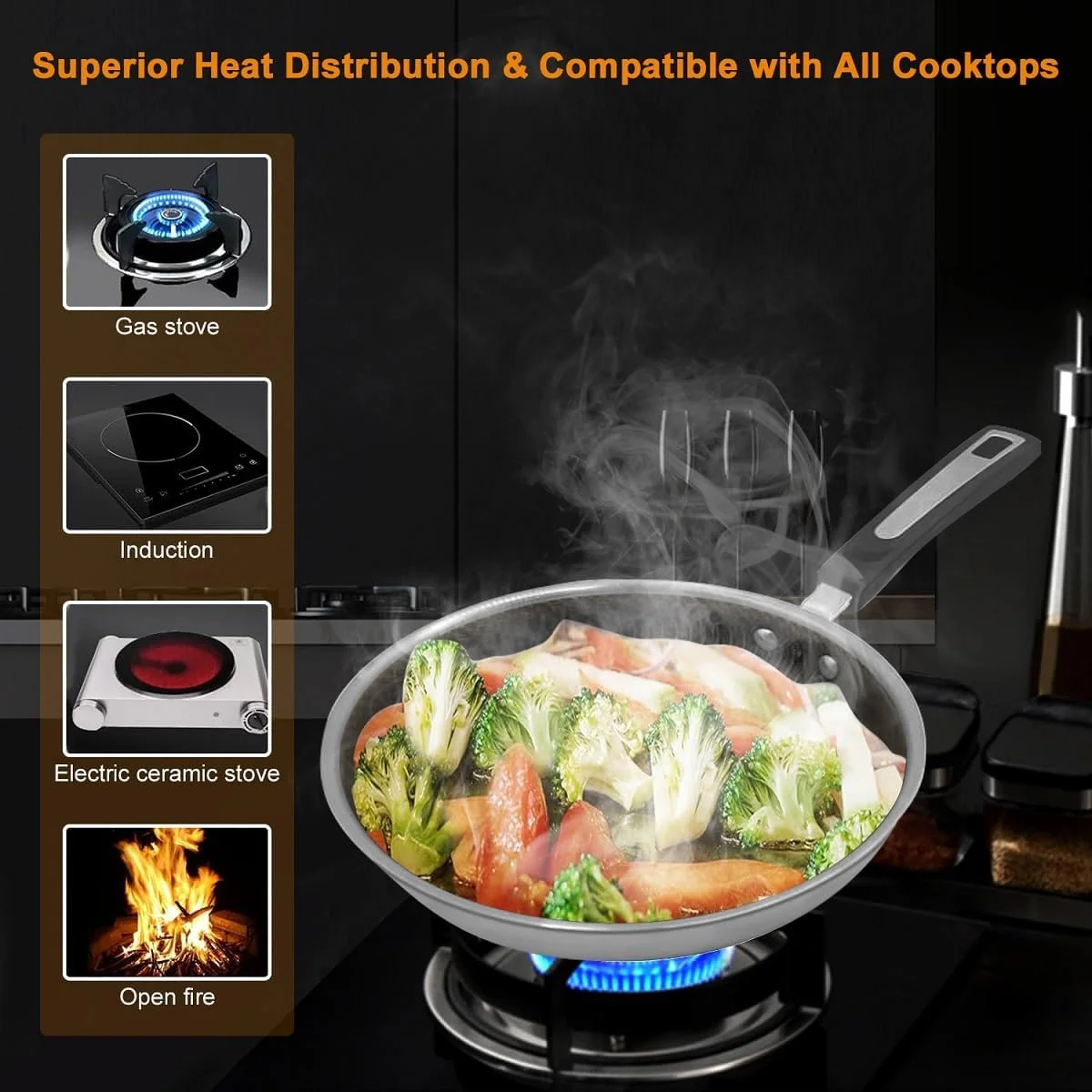 تابه نچسب، تابه سرخ کردنی، تابه وک استیل، تابه تخم مرغ، تابه استیک، تابه پنکیک، تابه تخت برای اجاق گاز القایی، اجاق برقی، قابلمه پخت و پز 26 سانتی متر با دسته جداشدنی تابه نچسب، تابه سرخ کردنی، تابه وک استیل، تابه تخم مرغ، تابه استیک، تابه پنکیک، تابه تخت برای اجاق گاز القایی، اجاق برقی، قابلمه پخت و پز 26 سانتی متر با دسته جداشدنی