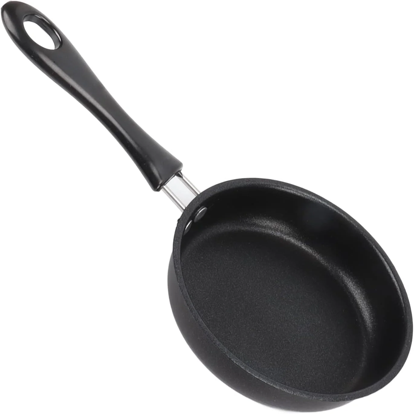 تابه نچسب القایی، با دسته راحت، تابه تخم مرغ و املت، تابه استیل، تابه سرخ کردنی، مناسب برای اجاق برقی و گازی (12 سانتی متر)