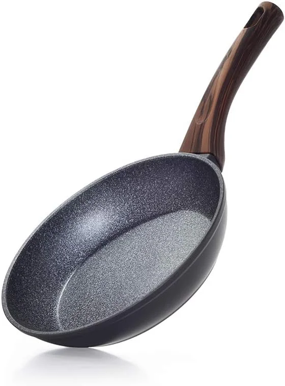 تابه نچسب 20 سانتی متری فیسمن، تابه سری کاپلا، دسته چوبی ضد لغزش، سازگار با اجاق القایی، تابه املت، عالی برای ماهی، گوشت، تفت دادن سبزیجات