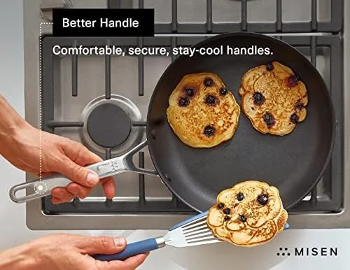 تابه نچسب پریمیوم میسن 12 اینچی - تابه نچسب پریمیوم - تابه نچسب برای گوشت، سبزیجات، تخم مرغ و موارد دیگر - پوشش نچسب بادوام و ماندگار برای پخت آسان و تمیز کردن سریع تابه نچسب پریمیوم میسن 12 اینچی - تابه نچسب پریمیوم - تابه نچسب برای گوشت، سبزیجات، تخم مرغ و موارد دیگر - پوشش نچسب بادوام و ماندگار برای پخت آسان و تمیز کردن سریع