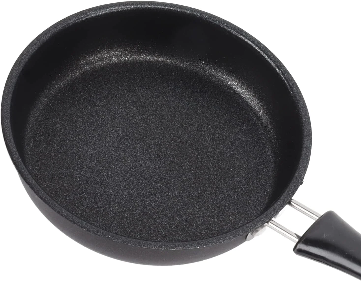 تابه نچسب القایی، با دسته راحت، تابه تخم مرغ و املت، تابه استیل، تابه سرخ کردنی، مناسب برای اجاق برقی و گازی (12 سانتی متر)