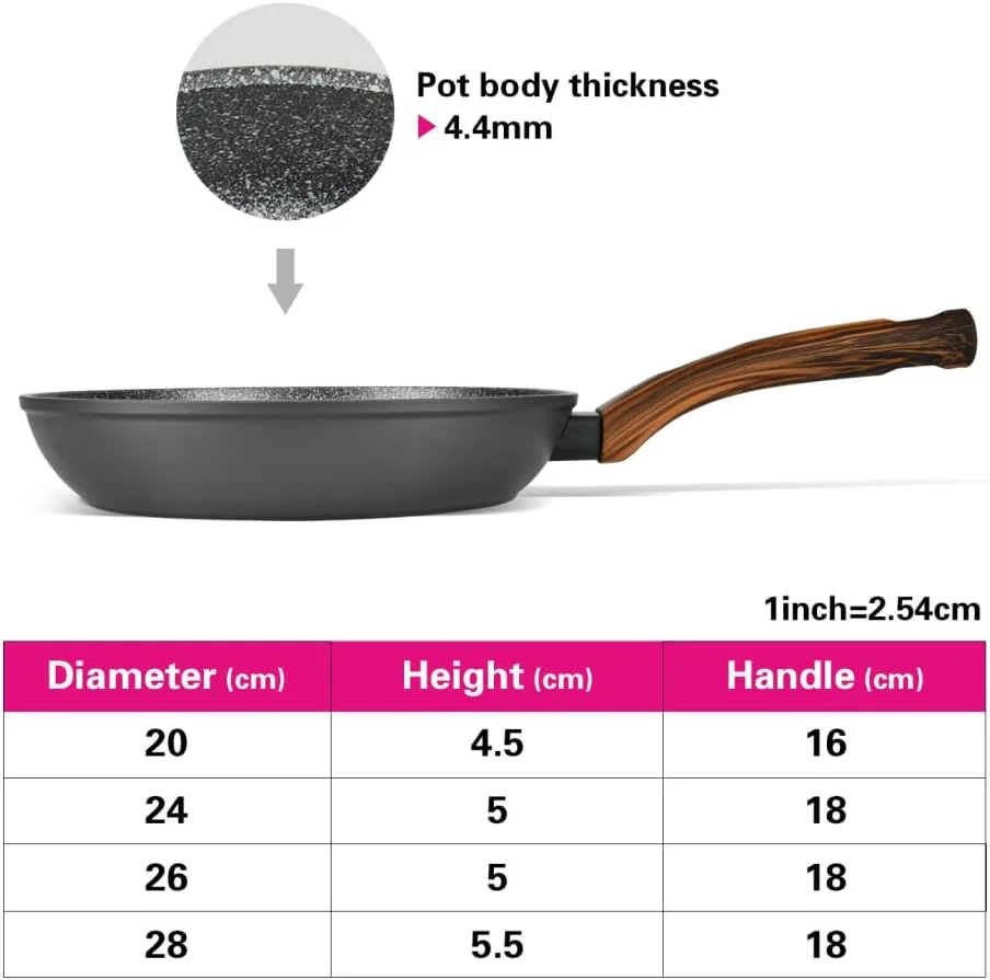 تابه نچسب 20 سانتی متری فیسمن، تابه سری کاپلا، دسته چوبی ضد لغزش، سازگار با اجاق القایی، تابه املت، عالی برای ماهی، گوشت، تفت دادن سبزیجات تابه نچسب 20 سانتی متری فیسمن، تابه سری کاپلا، دسته چوبی ضد لغزش، سازگار با اجاق القایی، تابه املت، عالی برای ماهی، گوشت، تفت دادن سبزیجات
