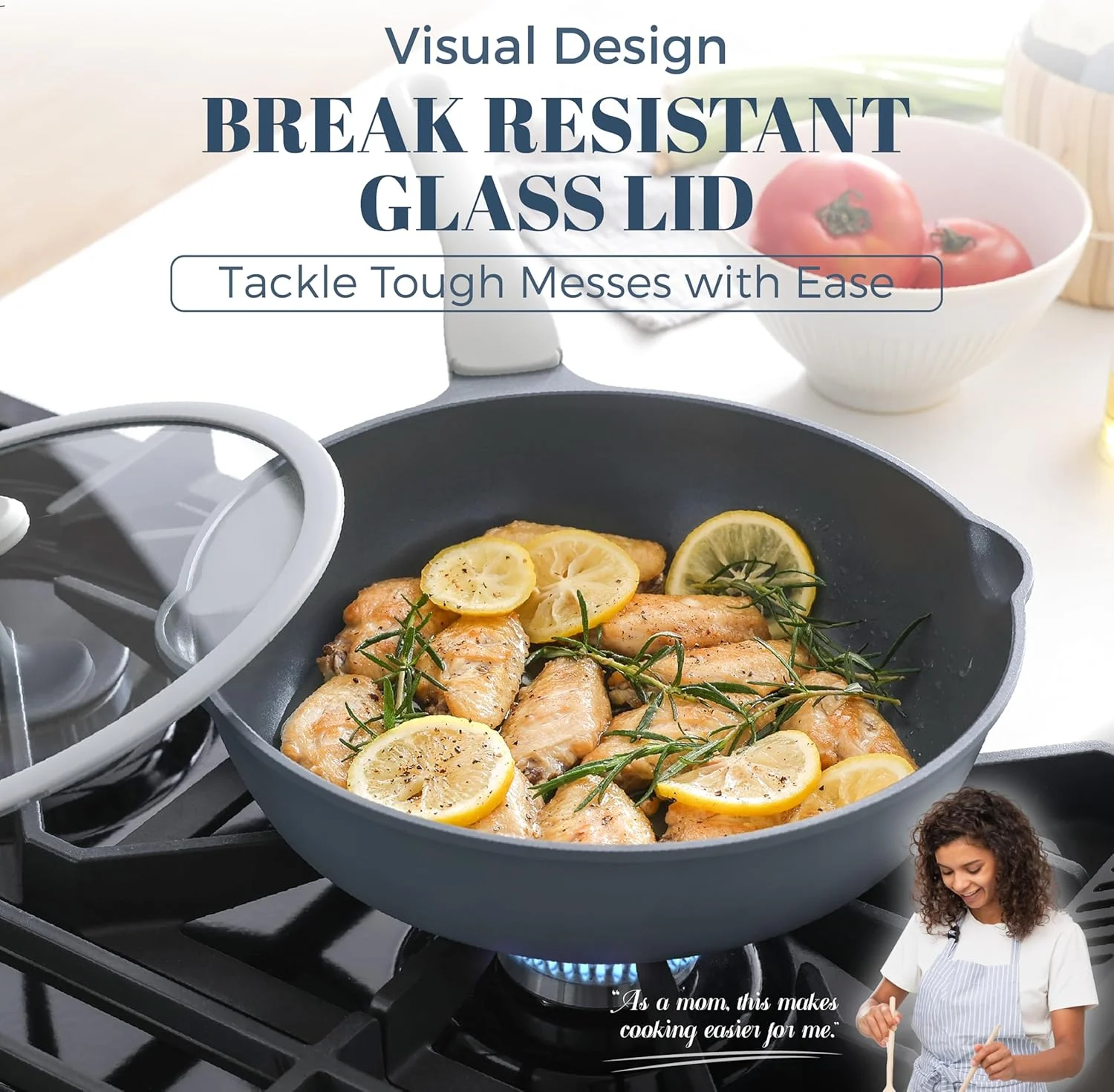 تابه سوتایز سرامیکی نچسب PRICUSIS با درب (4.5 لیتر، 30 سانتیمتر)، تابه سرخ کن عمیق بدون مواد سمی، تابه سرخ کردنی چند منظوره نچسب، تابه گریل، بدون PTFE، PFOA و PFAS، سازگار با تمام اجاق گازها. تابه سوتایز سرامیکی نچسب PRICUSIS با درب (4.5 لیتر، 30 سانتیمتر)، تابه سرخ کن عمیق بدون مواد سمی، تابه سرخ کردنی چند منظوره نچسب، تابه گریل، بدون PTFE، PFOA و PFAS، سازگار با تمام اجاق گازها.