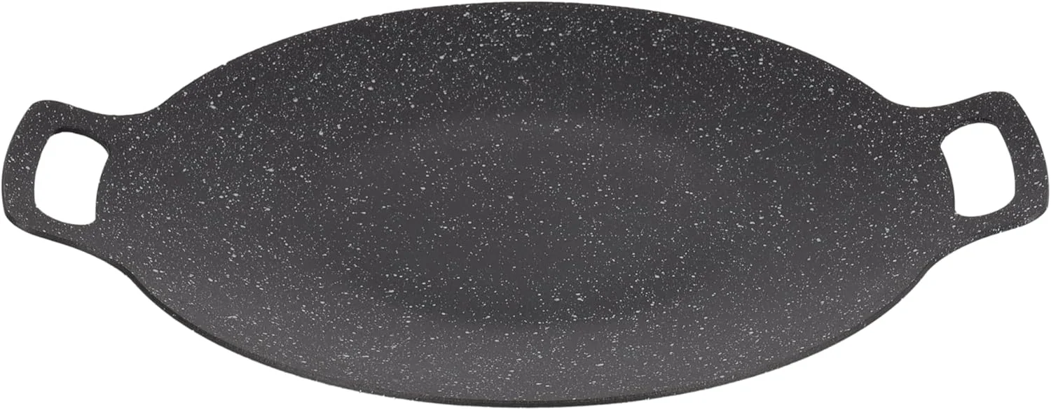 تاوا عمیق 30 سانتی متری رویال فورد مدل RF12506، بدنه آلومینیومی با پوشش نچسب گرانیتی، مناسب برای روتی، چاپاتی، دوسا، تورتیلا، کرپ، پنکیک، تابه تخت، سازگار با اجاق القایی، صفحه داغ و هالوژن تاوا عمیق 30 سانتی متری رویال فورد مدل RF12506، بدنه آلومینیومی با پوشش نچسب گرانیتی، مناسب برای روتی، چاپاتی، دوسا، تورتیلا، کرپ، پنکیک، تابه تخت، سازگار با اجاق القایی، صفحه داغ و هالوژن