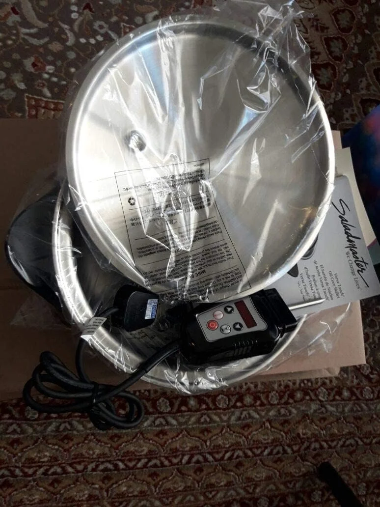 تابه برقی روغن هسته ای 12 اینچی سالاد مستر