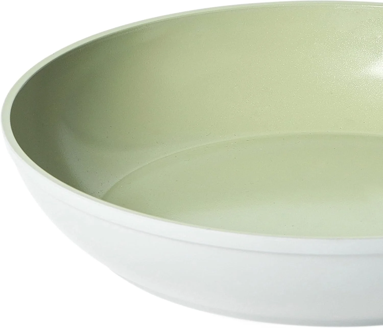 تابه 20 سانتی متری سالتر Earth - پوشش سرامیکی نچسب سالم، ظروف پخت و پز القایی بدون PFAS، تابه کوچک آلومینیومی برای پخت تخم مرغ و پنکیک، تمیز کردن آسان، بدون PFOA/PTFE، دسته خنک شونده، سبز