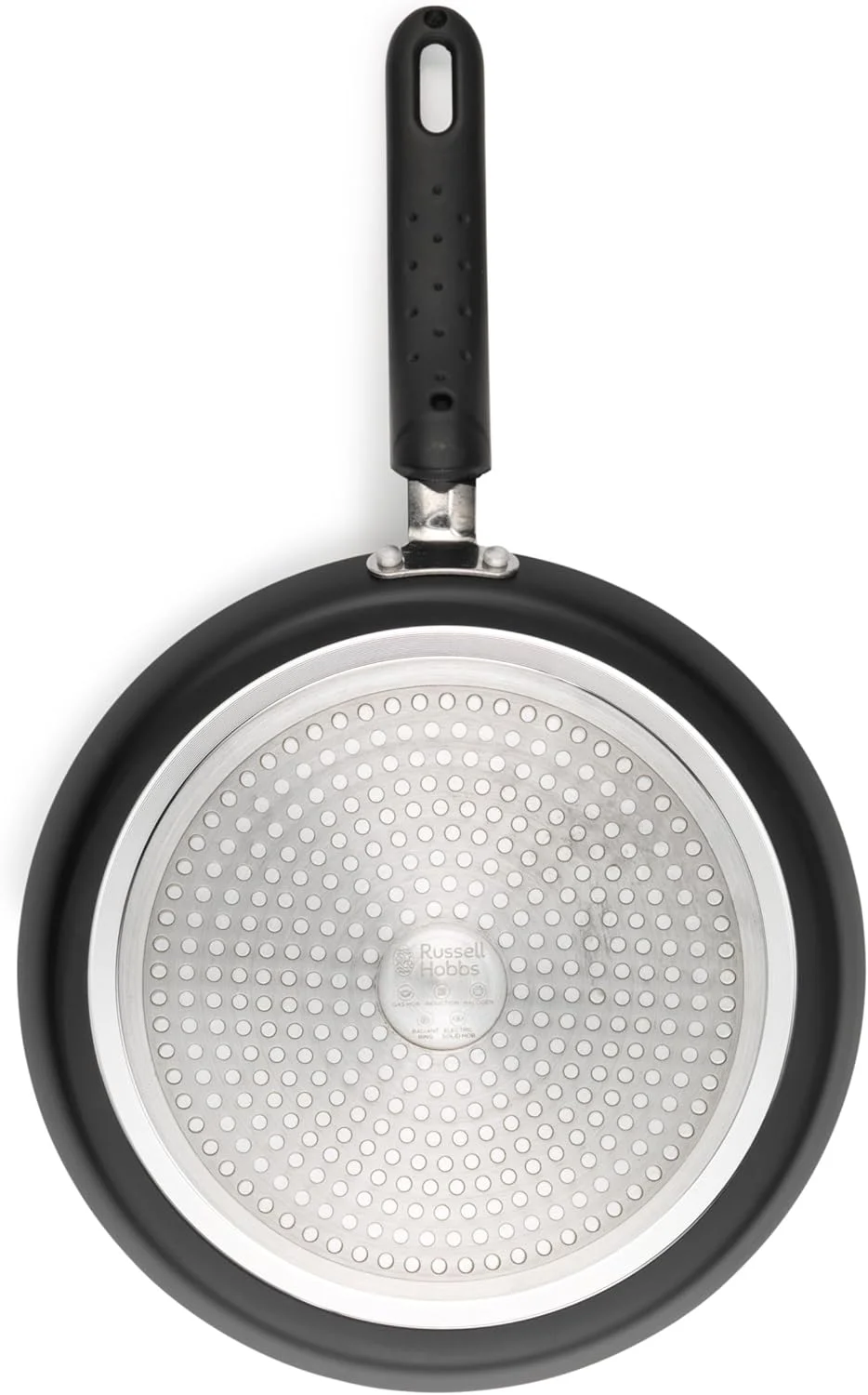 تابه کرپ و پنکیک راسل هابز RH02852EU7 با روکش طرح سنگ مرمر متالیک - تابه تخت نچسب 25 سانتیمتری/9.8 اینچی برای املت، چاپاتی، روتی، مناسب برای اجاقهای القایی، دسته با روکش نرم، آلومینیوم فورج شده تابه کرپ و پنکیک راسل هابز RH02852EU7 با روکش طرح سنگ مرمر متالیک - تابه تخت نچسب 25 سانتیمتری/9.8 اینچی برای املت، چاپاتی، روتی، مناسب برای اجاقهای القایی، دسته با روکش نرم، آلومینیوم فورج شده