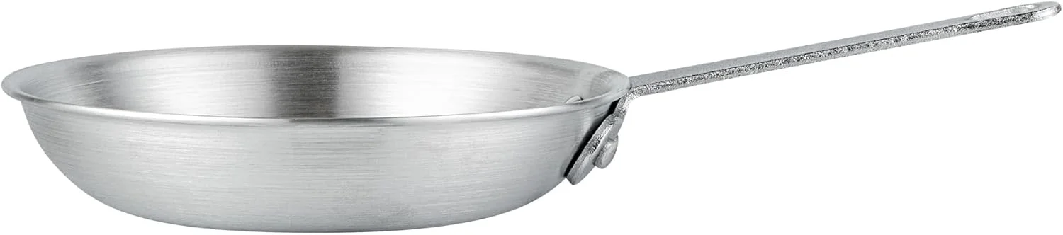 تابه سرخ کن 7 اینچی رستوران ور مدل Met Lux، 1 تابه سرخ کن بادوام - پرداخت ساتن، پرچ شده سه گانه، تابه آلومینیومی نقره ای برای سرخ کردن، تفت دادن و قهوه ای کردن غذا تابه سرخ کن 7 اینچی رستوران ور مدل Met Lux، 1 تابه سرخ کن بادوام - پرداخت ساتن، پرچ شده سه گانه، تابه آلومینیومی نقره ای برای سرخ کردن، تفت دادن و قهوه ای کردن غذا