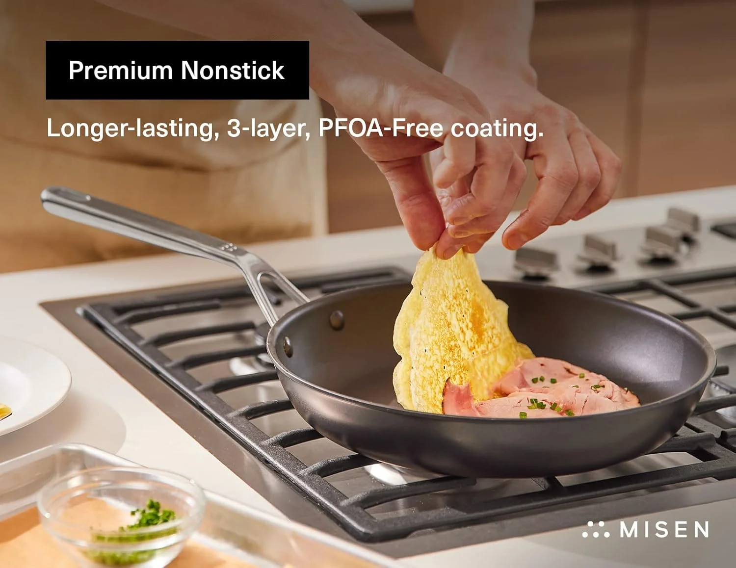 ست تابه نچسب میسن - تابه های 8، 10 و 12 اینچی برای پخت تخم مرغ و املت - مناسب برای اجاق های القایی، قابل شستشو در ماشین ظرفشویی، تابه های سرخ کردنی نچسب - تابه های تفت دهنده نچسب - 8 اینچ ست تابه نچسب میسن - تابه های 8، 10 و 12 اینچی برای پخت تخم مرغ و املت - مناسب برای اجاق های القایی، قابل شستشو در ماشین ظرفشویی، تابه های سرخ کردنی نچسب - تابه های تفت دهنده نچسب - 8 اینچ