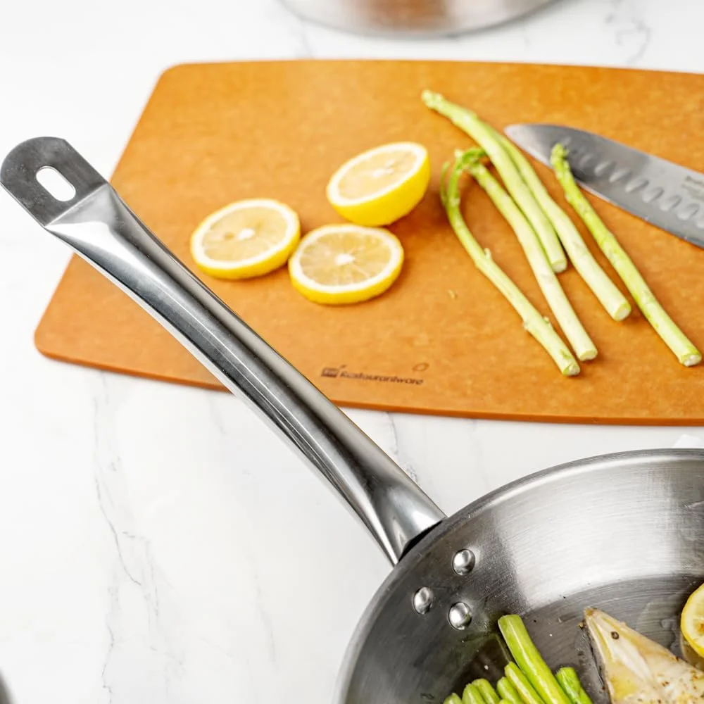 تابه استیل ضد زنگ رستوران ور سایز 10 اینچ مناسب برای اجاق های القایی، تابه کوچک - نچسب - سنگین، حرفه ای، مناسب مصارف تجاری - بسته 1 عددی - مت لوکس - تابه استیل ضد زنگ رستوران ور سایز 10 اینچ مناسب برای اجاق های القایی، تابه کوچک - نچسب - سنگین، حرفه ای، مناسب مصارف تجاری - بسته 1 عددی - مت لوکس -