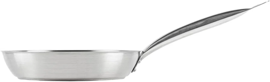 تابه استیل ضد زنگ رستوران ور سایز 10 اینچ مناسب برای اجاق های القایی، تابه کوچک - نچسب - سنگین، حرفه ای، مناسب مصارف تجاری - بسته 1 عددی - مت لوکس - تابه استیل ضد زنگ رستوران ور سایز 10 اینچ مناسب برای اجاق های القایی، تابه کوچک - نچسب - سنگین، حرفه ای، مناسب مصارف تجاری - بسته 1 عددی - مت لوکس -