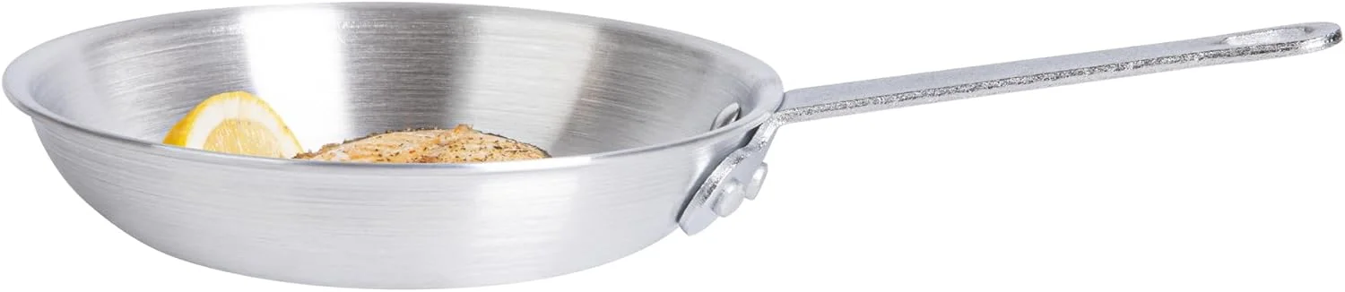 تابه سرخ کن 7 اینچی رستوران ور مدل Met Lux، 1 تابه سرخ کن بادوام - پرداخت ساتن، پرچ شده سه گانه، تابه آلومینیومی نقره ای برای سرخ کردن، تفت دادن و قهوه ای کردن غذا تابه سرخ کن 7 اینچی رستوران ور مدل Met Lux، 1 تابه سرخ کن بادوام - پرداخت ساتن، پرچ شده سه گانه، تابه آلومینیومی نقره ای برای سرخ کردن، تفت دادن و قهوه ای کردن غذا