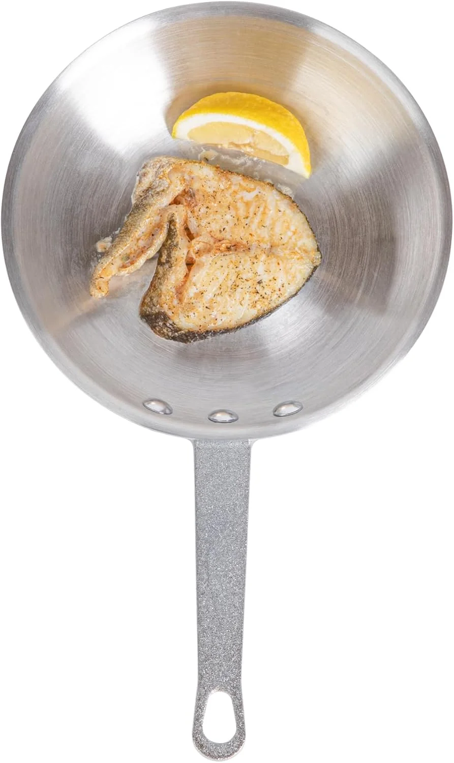 تابه سرخ کن 7 اینچی رستوران ور مدل Met Lux، 1 تابه سرخ کن بادوام - پرداخت ساتن، پرچ شده سه گانه، تابه آلومینیومی نقره ای برای سرخ کردن، تفت دادن و قهوه ای کردن غذا تابه سرخ کن 7 اینچی رستوران ور مدل Met Lux، 1 تابه سرخ کن بادوام - پرداخت ساتن، پرچ شده سه گانه، تابه آلومینیومی نقره ای برای سرخ کردن، تفت دادن و قهوه ای کردن غذا