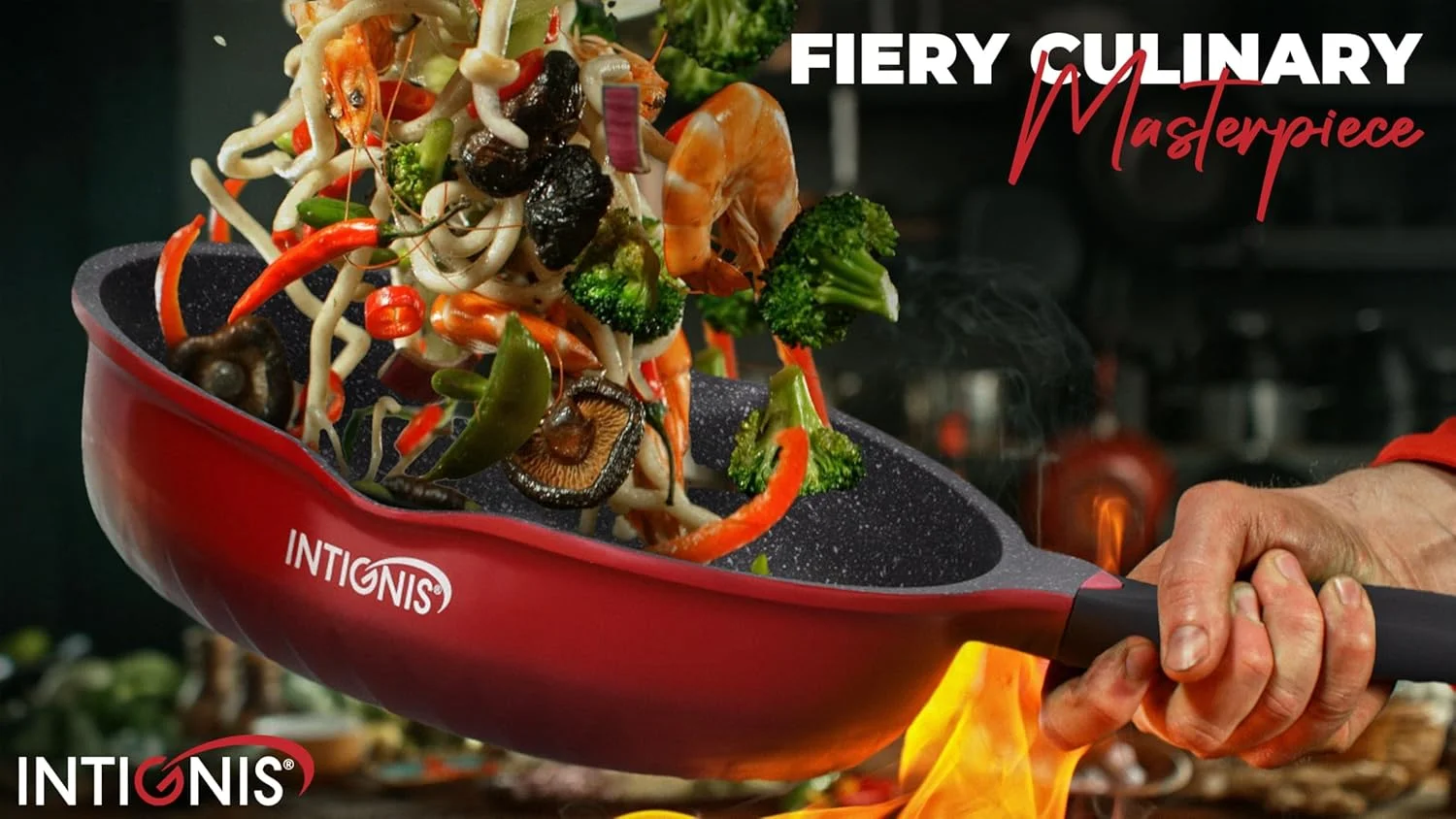 تابه سرخ کن عمیق نچسب با درب 3 در 1، تابه تفت دهنده، تابه گریل و مینی ووک، پوشش سرامیکی GREBLON، مناسب برای اجاق گازهای القایی، پایه فولاد ضد زنگ، بدون PTFE و PFOA تابه سرخ کن عمیق نچسب با درب 3 در 1، تابه تفت دهنده، تابه گریل و مینی ووک، پوشش سرامیکی GREBLON، مناسب برای اجاق گازهای القایی، پایه فولاد ضد زنگ، بدون PTFE و PFOA