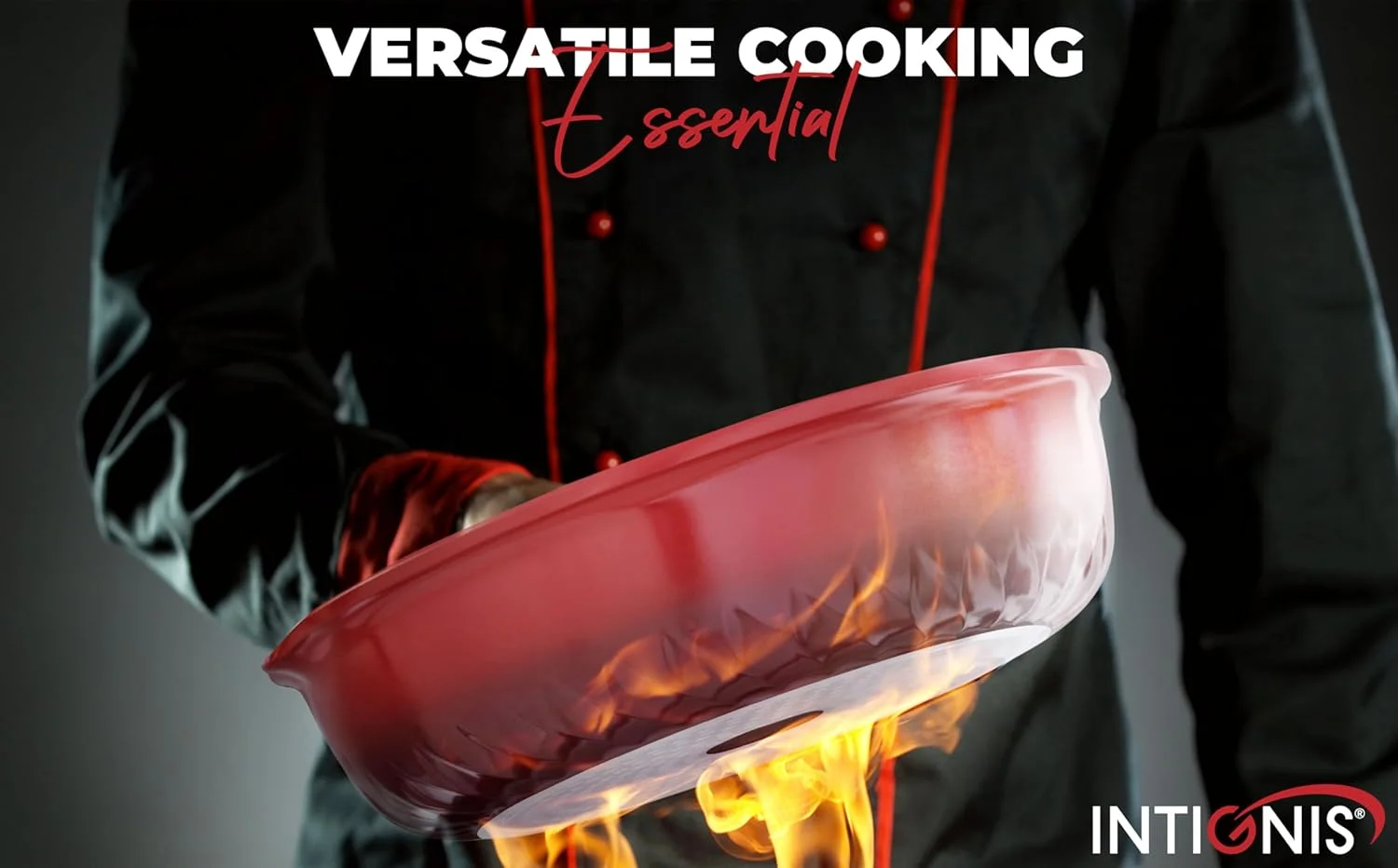 تابه سرخ کن عمیق نچسب با درب 3 در 1، تابه تفت دهنده، تابه گریل و مینی ووک، پوشش سرامیکی GREBLON، مناسب برای اجاق گازهای القایی، پایه فولاد ضد زنگ، بدون PTFE و PFOA تابه سرخ کن عمیق نچسب با درب 3 در 1، تابه تفت دهنده، تابه گریل و مینی ووک، پوشش سرامیکی GREBLON، مناسب برای اجاق گازهای القایی، پایه فولاد ضد زنگ، بدون PTFE و PFOA