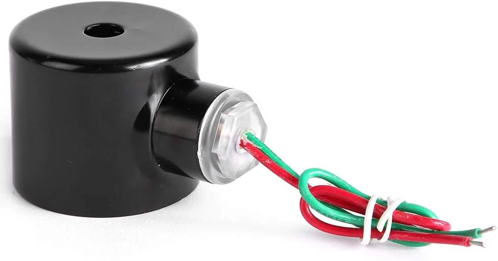 سیم پیچ شیر برقی مسی Gearwell، سیم پیچ مسی سری 2W، سیم پیچ حرکت مستقیم صنعتی با رزوه مادگی، شیر الکترومغناطیسی برای کاربردهای آب، هوا و گاز