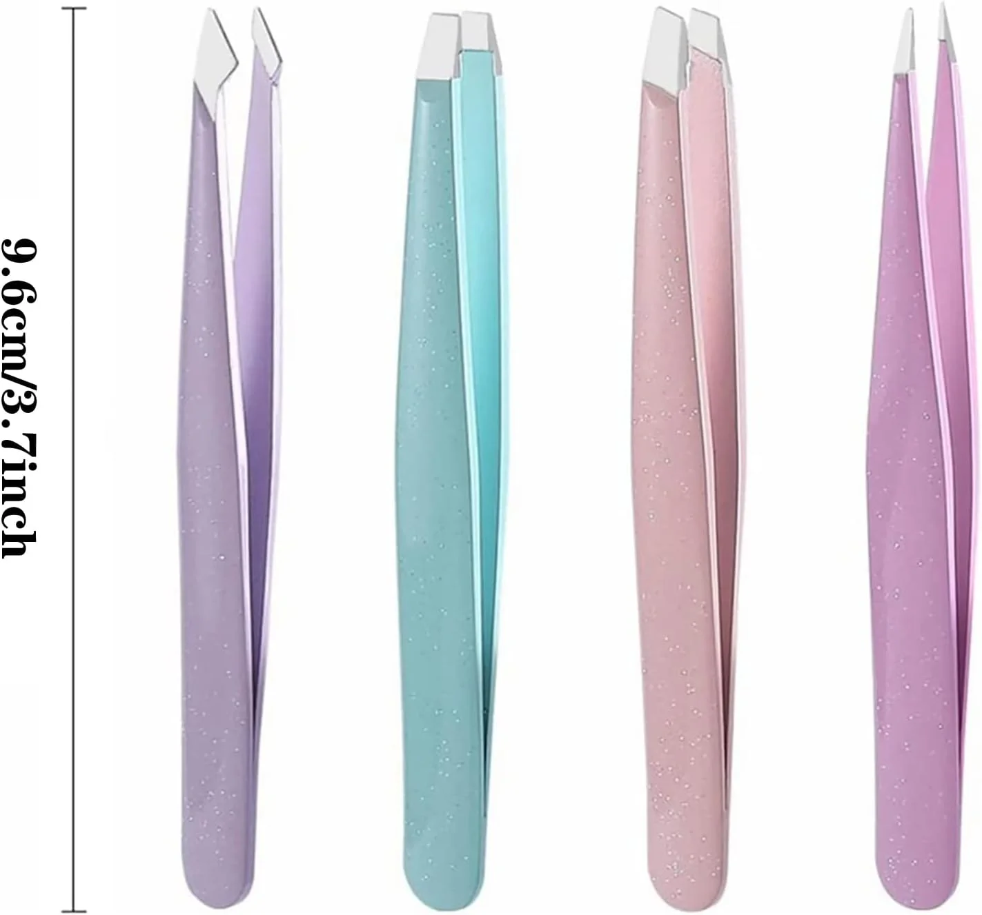 ست موچین BOMEKS، 4 عدد موچین استیل ضد زنگ حرفه ای، ست موچین ابرو با کیف برای موهای صورت و موهای زیر پوستی، ابزار زیبایی روزانه، چند رنگ ست موچین BOMEKS، 4 عدد موچین استیل ضد زنگ حرفه ای، ست موچین ابرو با کیف برای موهای صورت و موهای زیر پوستی، ابزار زیبایی روزانه، چند رنگ