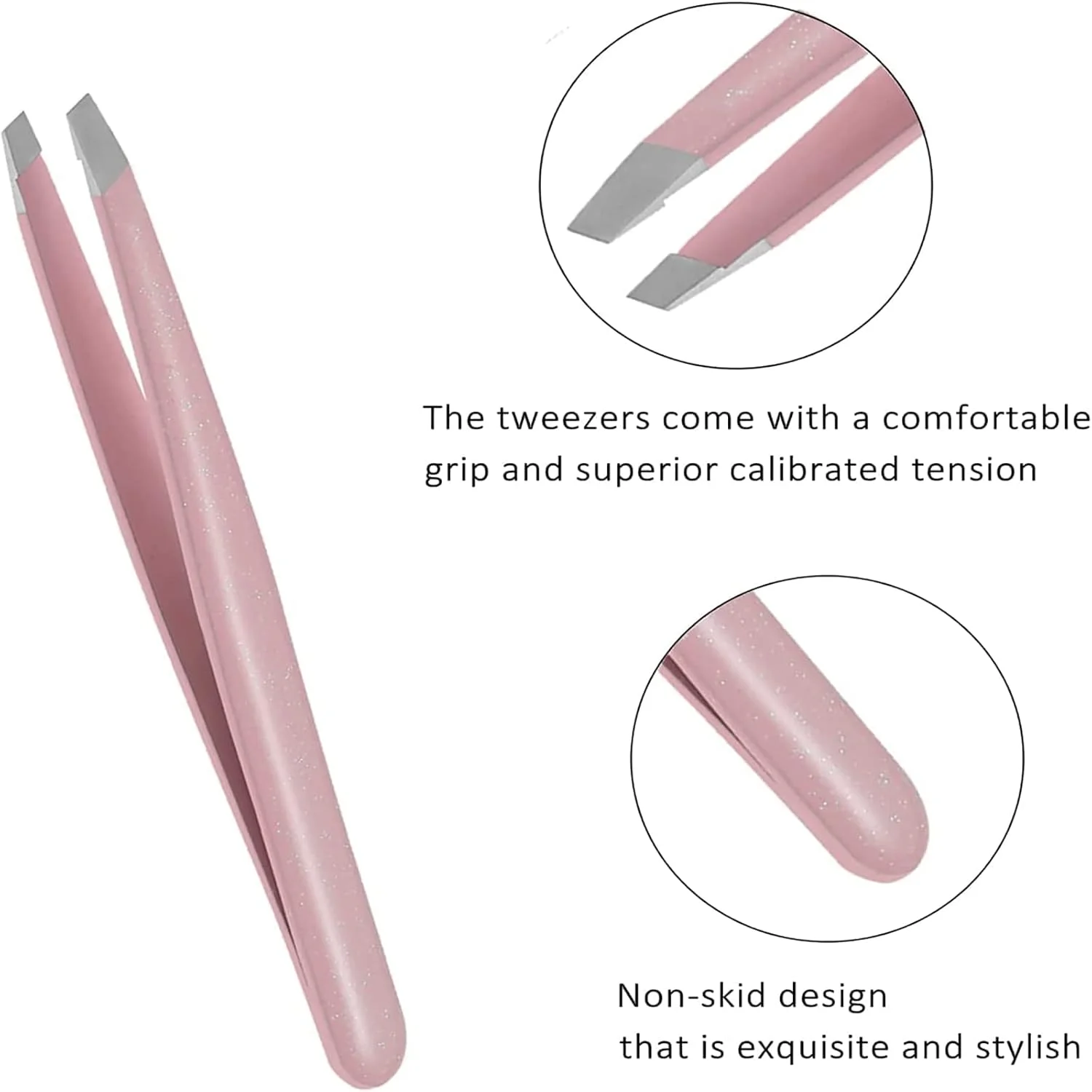 ست موچین BOMEKS، 4 عدد موچین استیل ضد زنگ حرفه ای، ست موچین ابرو با کیف برای موهای صورت و موهای زیر پوستی، ابزار زیبایی روزانه، چند رنگ ست موچین BOMEKS، 4 عدد موچین استیل ضد زنگ حرفه ای، ست موچین ابرو با کیف برای موهای صورت و موهای زیر پوستی، ابزار زیبایی روزانه، چند رنگ