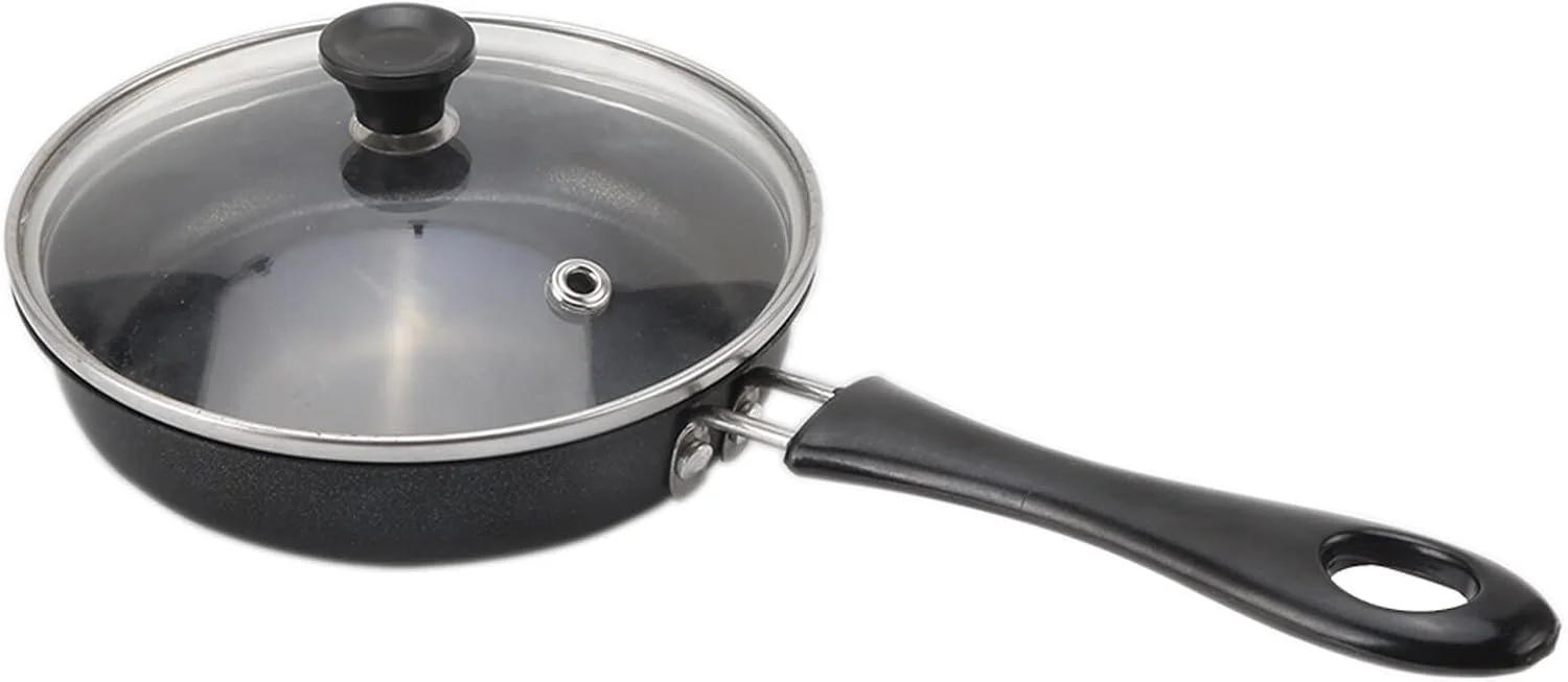 تابه کوچک یوهوامچ، تابه نچسب 12 سانتی متری، تابه استیل ضد زنگ قابل حمل برای تهیه تخم مرغ و پنکیک با دسته مقاوم در برابر حرارت، تابه کوچک املت مناسب برای اجاق گاز و اجاق القایی تابه کوچک یوهوامچ، تابه نچسب 12 سانتی متری، تابه استیل ضد زنگ قابل حمل برای تهیه تخم مرغ و پنکیک با دسته مقاوم در برابر حرارت، تابه کوچک املت مناسب برای اجاق گاز و اجاق القایی