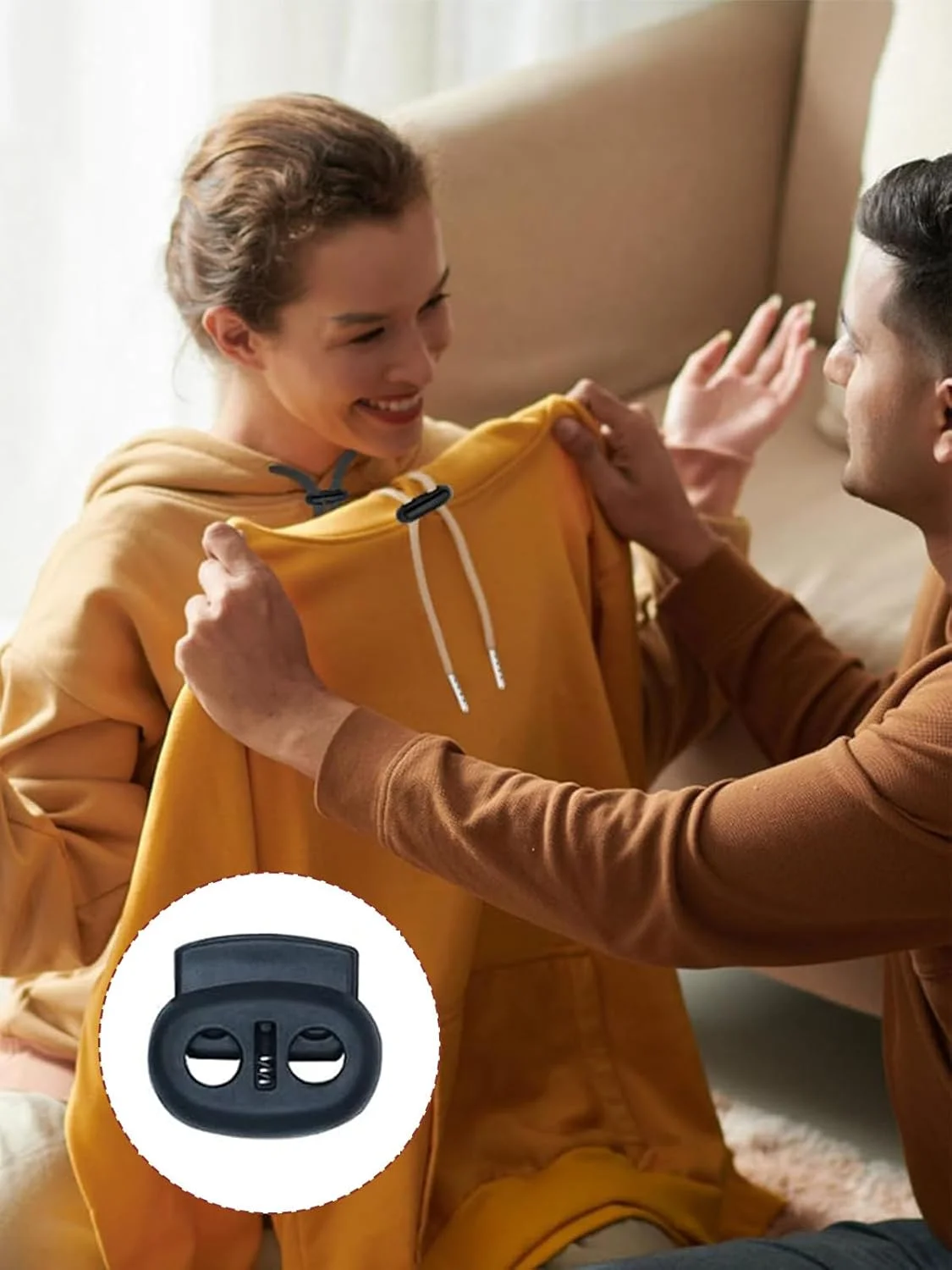 قفل طناب پلاستیکی CUTEABC، 35 عدد قفل فنری دو سوراخه، بست لغزنده برای بند کشی، پاراکورد، بند کفش، کوله پشتی، کیف، لباس و موارد دیگر قفل طناب پلاستیکی CUTEABC، 35 عدد قفل فنری دو سوراخه، بست لغزنده برای بند کشی، پاراکورد، بند کفش، کوله پشتی، کیف، لباس و موارد دیگر