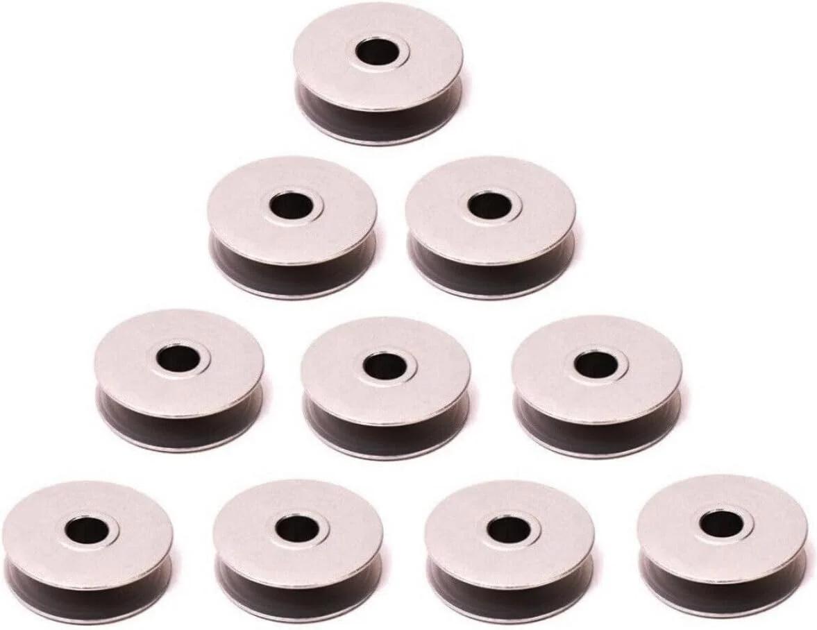 Cutex بسته 10 عددی ماسوره آلومینیومی #B1811-771-000 مناسب چرخ های دکمه دوزی Juki مدل های LBH-771, LBH-782, LBH-783