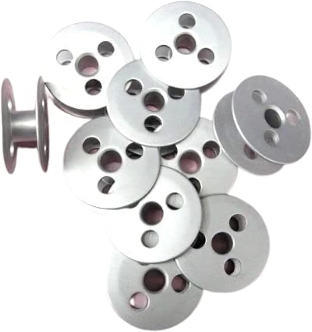 ماسوره آلومینیومی Cutex بسته 10 عددی برای چرخ خیاطی های Juki مدل Lu-2810, Lu-2860