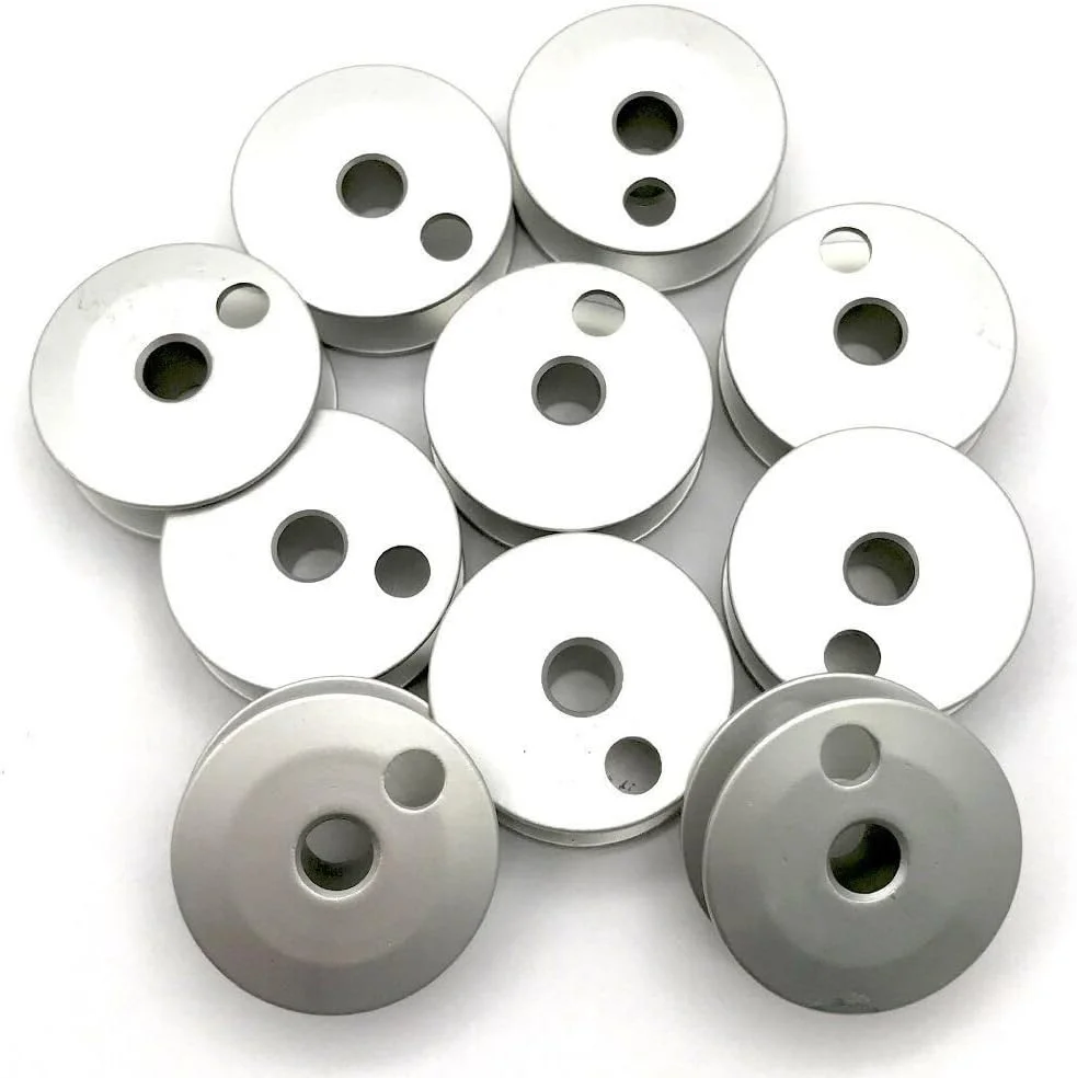 کاتکس 10 ماسوره آلومینیومی بزرگ مدل #148603-0-01 برای چرخ خیاطی برادر LS2-B837, B877