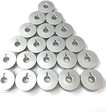 20 ماسوره آلومینیومی برند Cutex (TM) برای چرخ خیاطی های خانگی و صنعتی مدل Pfaff