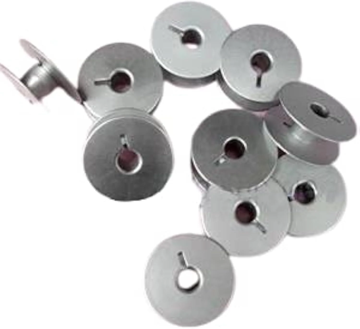 بسته 10 عددی ماسوره آلومینیومی بزرگ Cutex (TM) برای چرخ خیاطی صنعتی Juki مدل #10759603