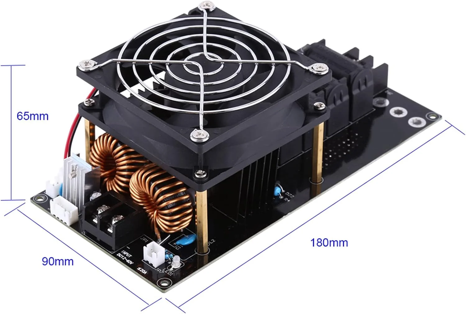 ماژول گرمایش القایی Gearwell، بخاری لوله مسی ZVS، صفحه پرقدرت DIY، گرمایش القایی مغناطیسی، ماژول آزمایش الکترونیک، دستگاه گرمایش سرگرمی