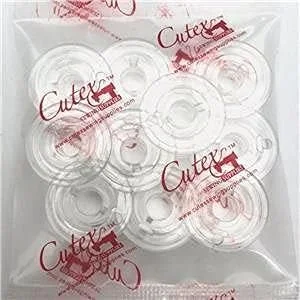 Cutex بسته 10 عددی ماسوره پلاستیکی سازگار با شماره قطعه #136492-001 برای چرخ خیاطی های Brother و Babylock