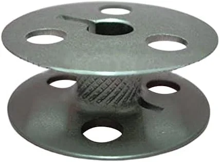 بسته 10 عددی ماسوره آلومینیومی بزرگ چرخ خیاطی Juki Lu-563, Lu-1510, Lu-1560 کاتکس