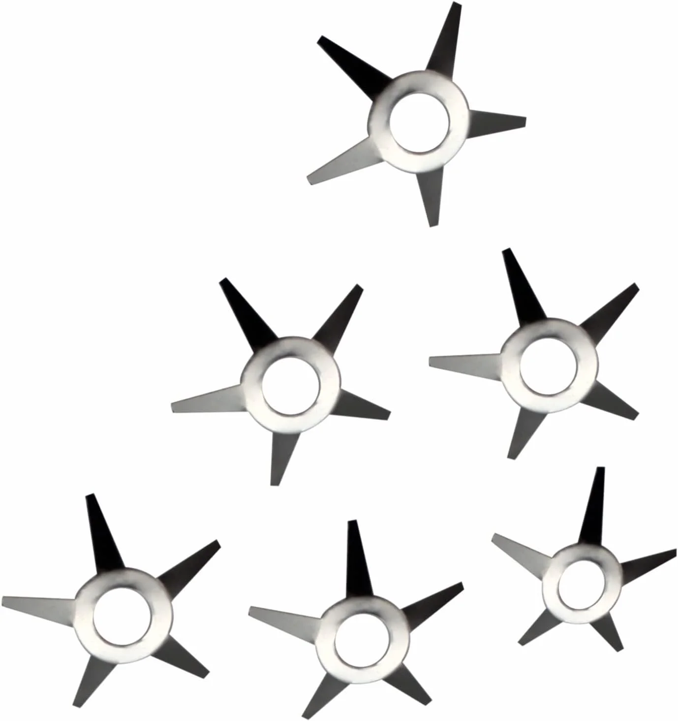 بسته 6 عددی قاب ماسوره بزرگ Cutex مدل Star Disc NBL فنر پارت نامبر #490468LB برای چرخ خیاطی