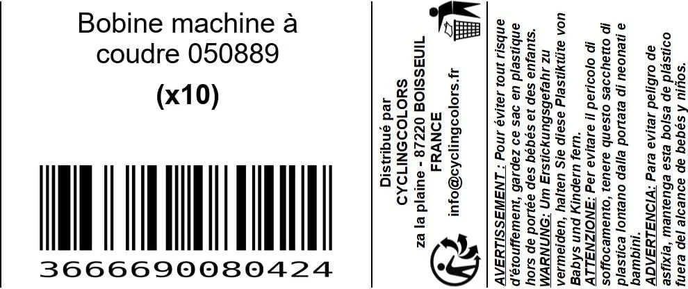 چرخه رنگ ها 10 عدد ماسوره چرخ خیاطی پلاستیکی شفاف 11 x 19.4 x 6 میلی متر چرخه رنگ ها 10 عدد ماسوره چرخ خیاطی پلاستیکی شفاف 11 x 19.4 x 6 میلی متر