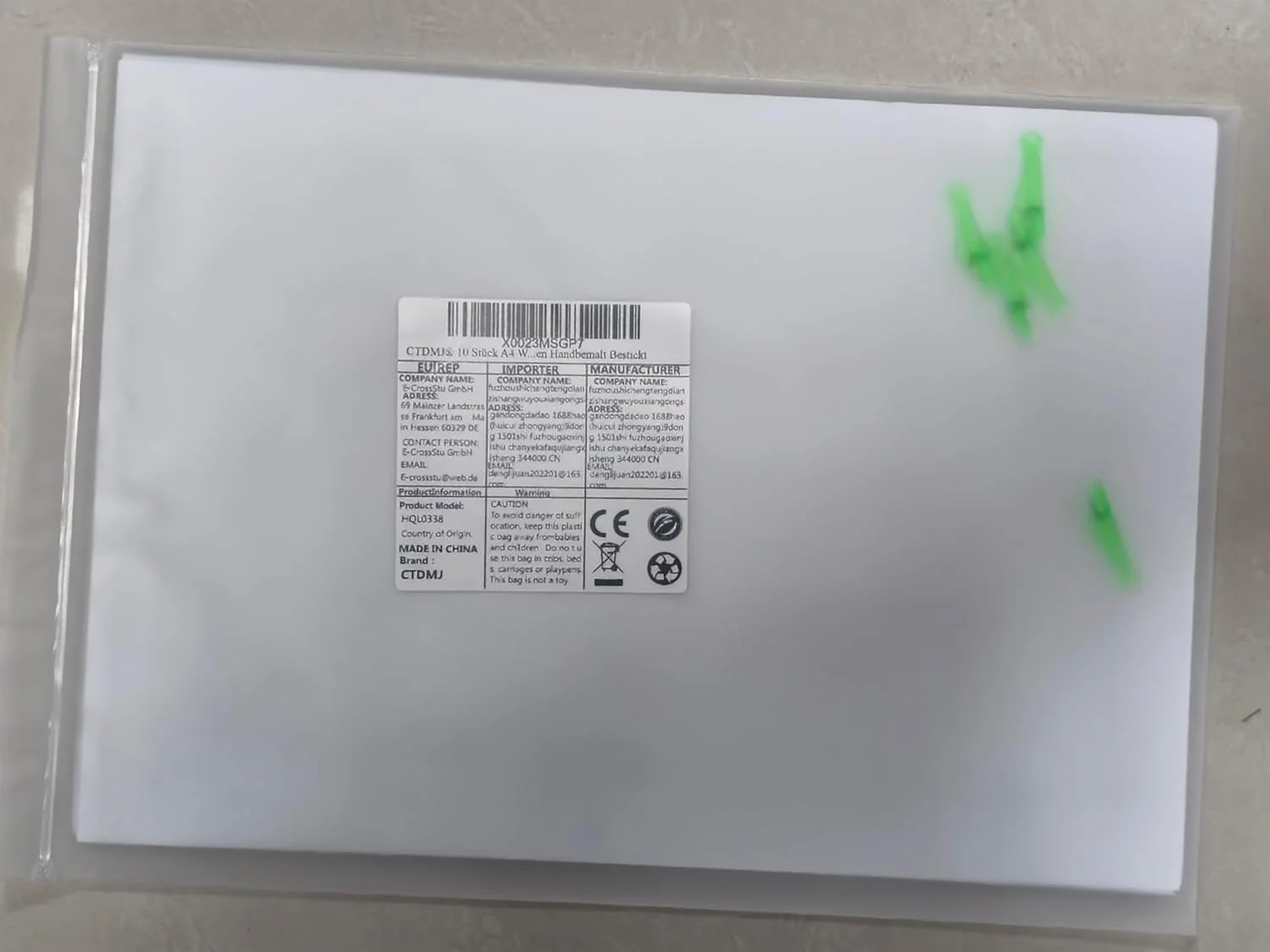 CTDMJ A4 Water Soluble Embroidery Fleece, Pack of 10, Water Soluble Embroidery Templates, Water Soluble, Self-Adhesive Embroidery Film with Needle Threader, Printable Embroidery Paper for Printing, CTDMJ A4 Water Soluble Embroidery Fleece, Pack of 10, Water Soluble Embroidery Templates, Water Soluble, Self-Adhesive Embroidery Film with Needle Threader, Printable Embroidery Paper for Printing,
