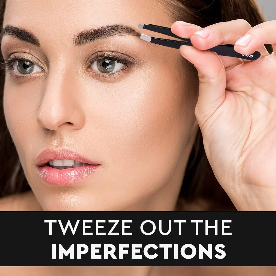 موچین نوک مورب GUBB USA برای ابرو، موهای زیرپوستی و موهای صورت | بهترین موچین تیز ابرو برای زنان و مردان | موچین ایده آل موهای صورت برای برداشتن بدون درد | 100% ایمن در استفاده موچین نوک مورب GUBB USA برای ابرو، موهای زیرپوستی و موهای صورت | بهترین موچین تیز ابرو برای زنان و مردان | موچین ایده آل موهای صورت برای برداشتن بدون درد | 100% ایمن در استفاده