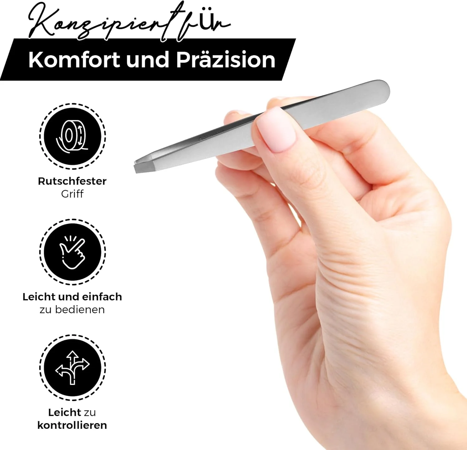 موچین عالی (موچین دست ساز با سرهای مختلف، برای برداشتن ابرو، از بین بردن موهای زیر پوستی، کیفیت حرفه ای، فولاد ضد زنگ) (سر زاویه دار و صاف) موچین عالی (موچین دست ساز با سرهای مختلف، برای برداشتن ابرو، از بین بردن موهای زیر پوستی، کیفیت حرفه ای، فولاد ضد زنگ) (سر زاویه دار و صاف)