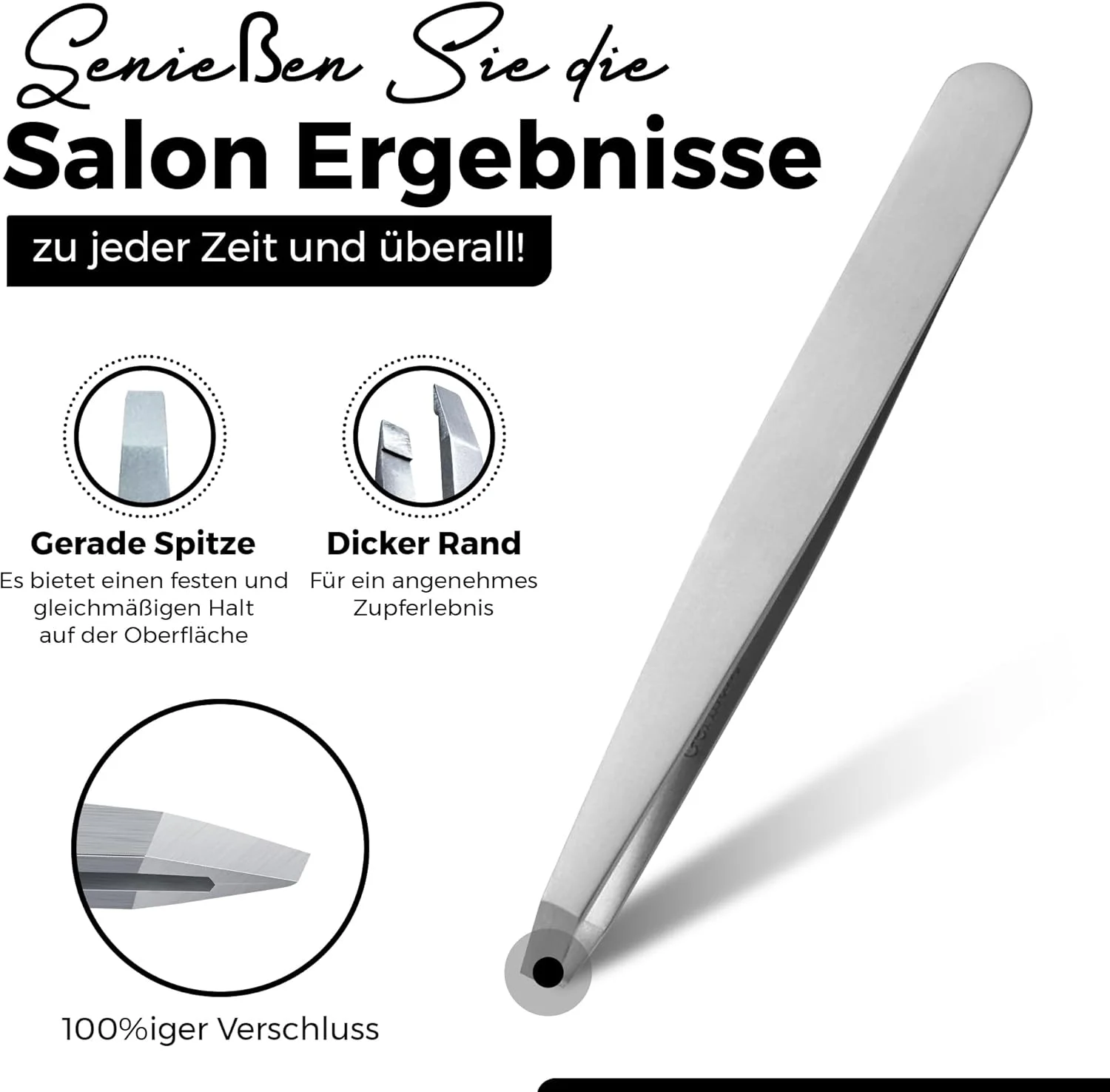 موچین عالی (موچین دست ساز با سرهای مختلف، برای برداشتن ابرو، از بین بردن موهای زیر پوستی، کیفیت حرفه ای، فولاد ضد زنگ) (سر زاویه دار و صاف) موچین عالی (موچین دست ساز با سرهای مختلف، برای برداشتن ابرو، از بین بردن موهای زیر پوستی، کیفیت حرفه ای، فولاد ضد زنگ) (سر زاویه دار و صاف)