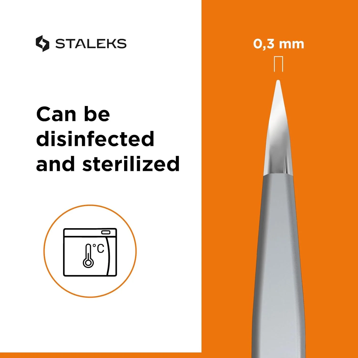 موچین موهای زیر پوستی - STALEKS PRO - نوع 5 - موچین نوک سوزنی - فولاد ضد زنگ جراحی - دوام - دقت - دست ساز - برای متخصصان و حرفه ای ها. موچین موهای زیر پوستی - STALEKS PRO - نوع 5 - موچین نوک سوزنی - فولاد ضد زنگ جراحی - دوام - دقت - دست ساز - برای متخصصان و حرفه ای ها.