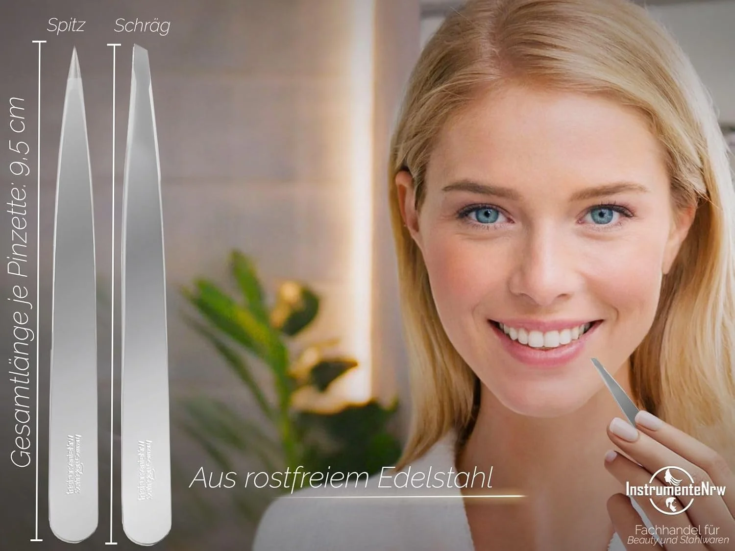 ست موچین InstrumenteNrw Solingen، موچین استیل ضد زنگ، موچین ابرو، موچین تخت، موچین موهای صورت، موچین دقیق ست موچین InstrumenteNrw Solingen، موچین استیل ضد زنگ، موچین ابرو، موچین تخت، موچین موهای صورت، موچین دقیق