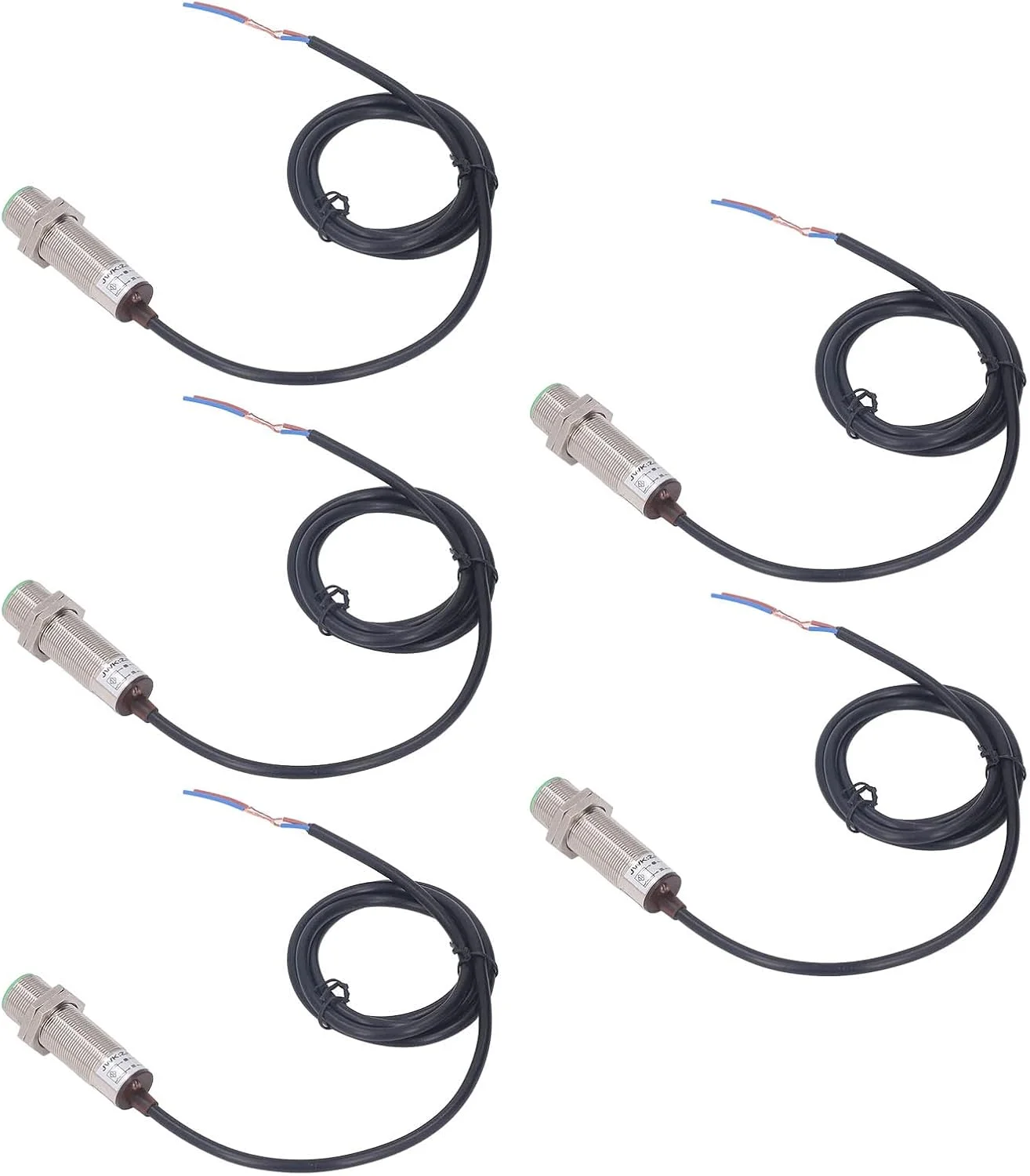 سنسور مجاورتی القایی گیرول، سوئیچ مجاورتی، سوئیچ تشخیص، 5 عدد دو سیمه نرمال باز IP65 برای سیستم نوار نقاله، پنل اتوماسیون سنسور مجاورتی القایی گیرول، سوئیچ مجاورتی، سوئیچ تشخیص، 5 عدد دو سیمه نرمال باز IP65 برای سیستم نوار نقاله، پنل اتوماسیون