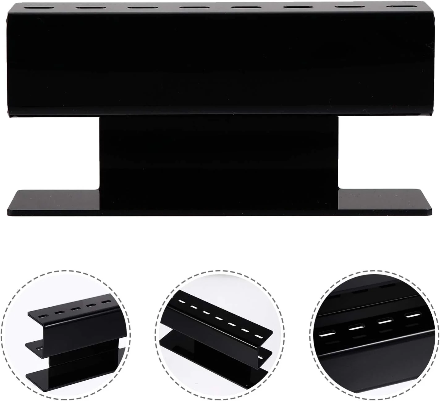 نگهدارنده لوازم اکستنشن مژه FRCOLOR، استند 8 سوراخه انبر، قفسه نگهدارنده انبر آکریلیک (مشکی) نگهدارنده لوازم اکستنشن مژه FRCOLOR، استند 8 سوراخه انبر، قفسه نگهدارنده انبر آکریلیک (مشکی)