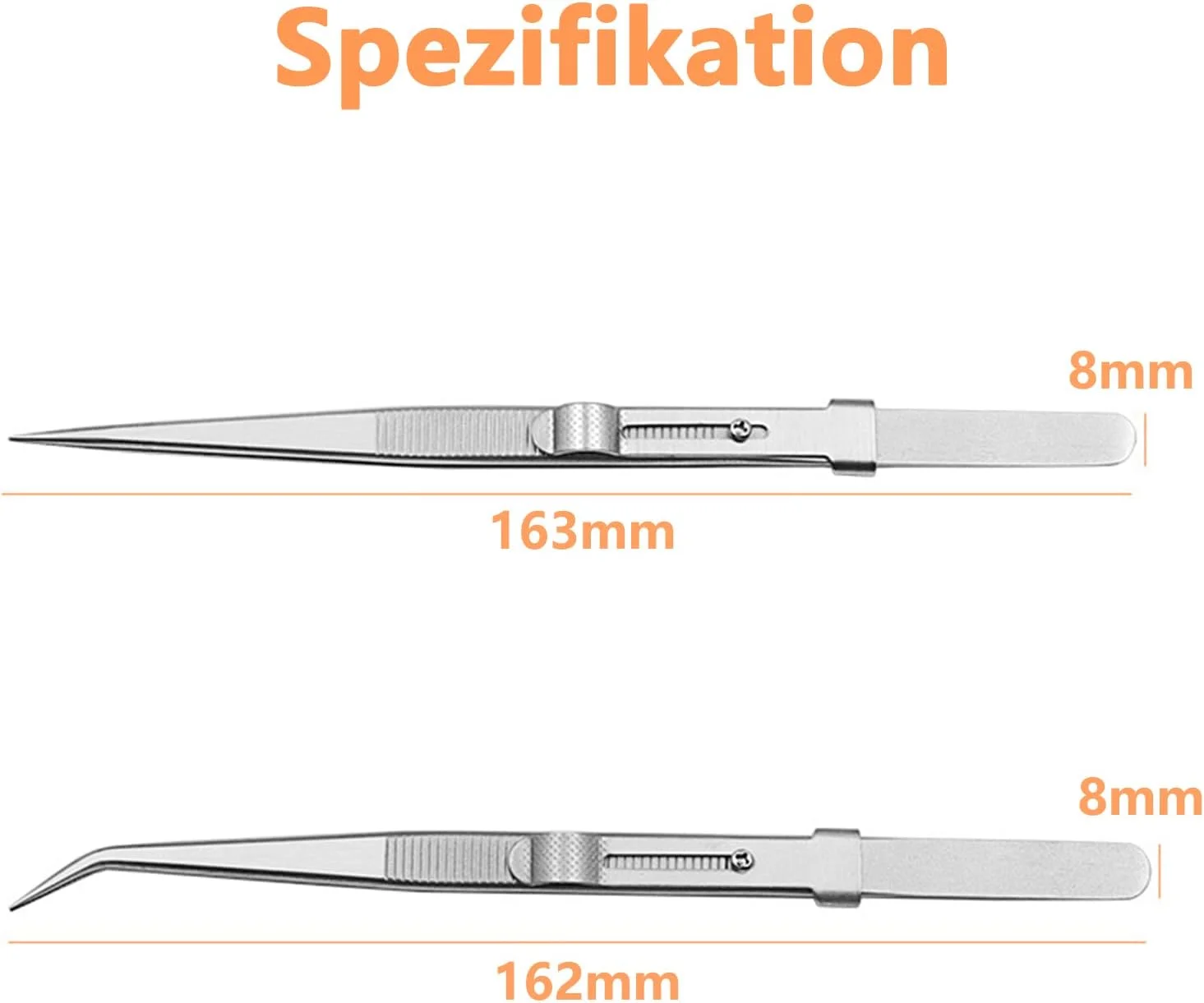ست موچین 2 عددی Bestgle مدل سازی موچین قابل تنظیم با قفل، موچین استیل ضد زنگ ابزار تعمیر برای جواهرات، الکترونیک و صنعت ست موچین 2 عددی Bestgle مدل سازی موچین قابل تنظیم با قفل، موچین استیل ضد زنگ ابزار تعمیر برای جواهرات، الکترونیک و صنعت