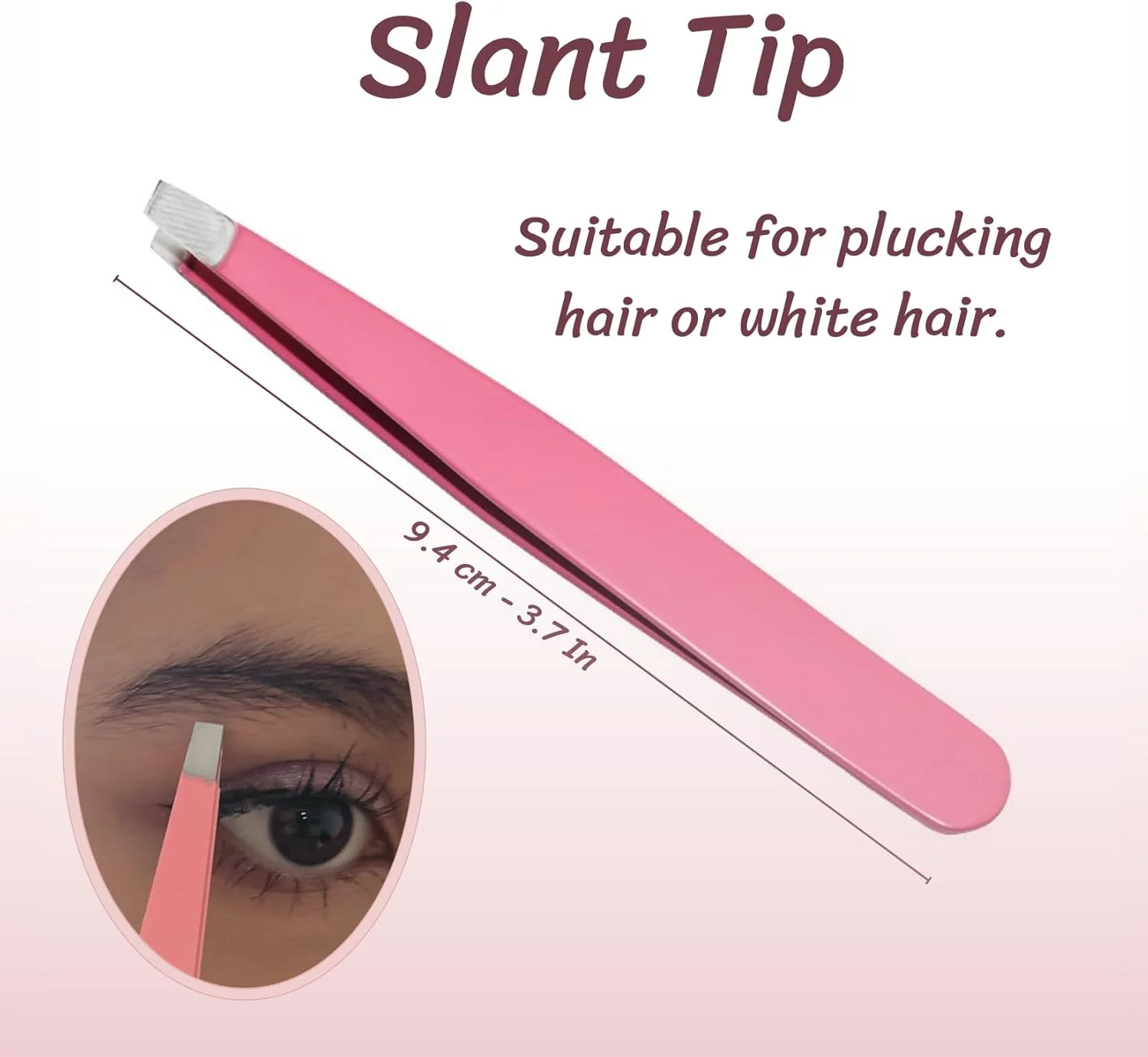 موچین ابرو برهما برای خانم ها: موچین نوک تیز، موچین مورب و موچین خرده چوب. موچین دقیق برای موهای صورت زنان. ست موچین 4 عددی برای ابرو. (موچین صورتی) موچین ابرو برهما برای خانم ها: موچین نوک تیز، موچین مورب و موچین خرده چوب. موچین دقیق برای موهای صورت زنان. ست موچین 4 عددی برای ابرو. (موچین صورتی)