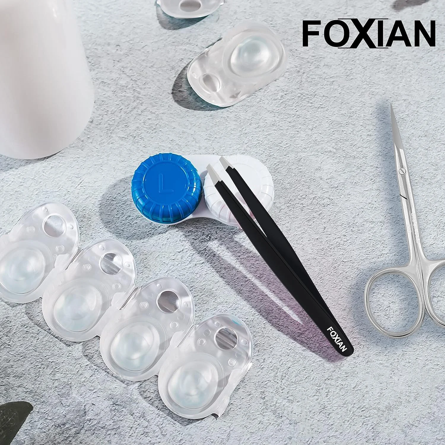 موچین فاکسیان برای موهای صورت زنان، موچین ابرو استیل ضد زنگ با نوک مورب برای اصلاح دقیق و بی نقص ابروها، موچین حرفه ای برای مردان موچین فاکسیان برای موهای صورت زنان، موچین ابرو استیل ضد زنگ با نوک مورب برای اصلاح دقیق و بی نقص ابروها، موچین حرفه ای برای مردان