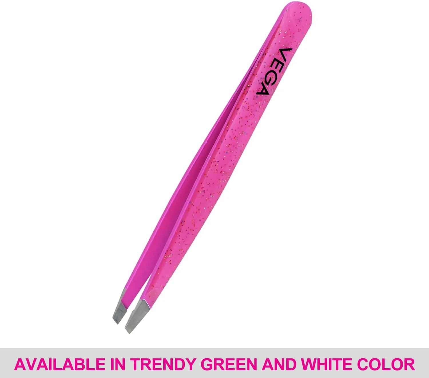 موچین سر کج اکلیلی وگا، صورتی، 19 گرم موچین سر کج اکلیلی وگا، صورتی، 19 گرم